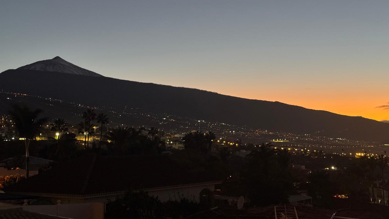 Mount Teide at Sunset: The Guardian of Orotava Valley